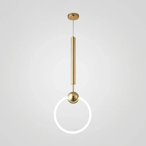 Изображение Подвесной Светильник Ring L D30 Золото By Imperiumloft