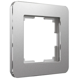 Изображение Рамка на 1 пост Platinum алюминий W0012606