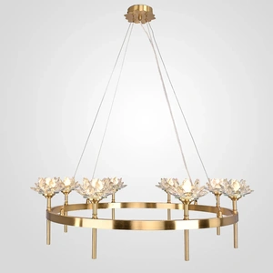 Изображение Подвесная Люстра Lotos D80 8 Lamps By Imperiumloft
