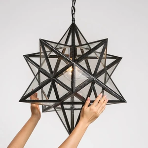 Изображение Люстра Black Star Clear Glass 50 См By Imperiumloft
