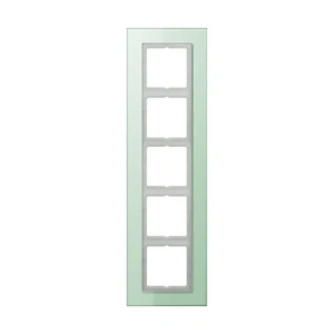Изображение Рамка на 5 постов LS plus матовое стекло LSP985GLAS Jung