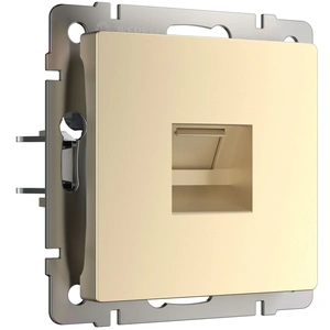Изображение Розетка Ethernet RJ-45 (шампань) W1181011