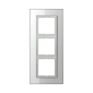 Изображение Рамка на 3 поста LS plus стекло белое LSP983GLWW Jung