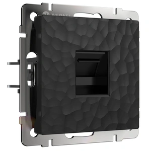 Изображение Розетка Ethernet RJ-45 (черный) W1281008