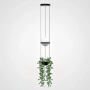 Изображение Подвесной Светильник Palma Wall Lamp Шар + Вазон By Imperiumloft