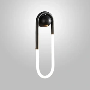 Изображение Настенный Светильник Gabi Wall H45 Black By Imperiumloft