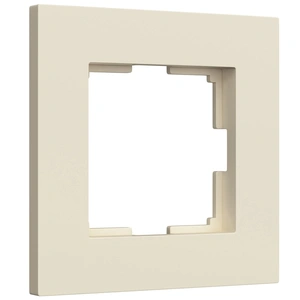 Изображение Рамка на 1 пост Slab (айвори матовый) W0012962