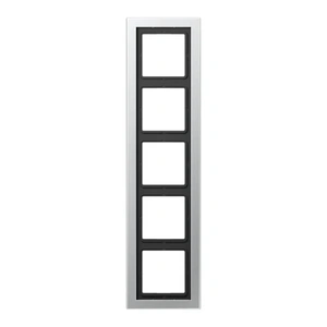 Изображение Рамка на 5 постов LS-design алюминий ALD2985-L Jung