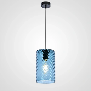 Изображение Подвесной Светильник Cl Rib A Blue By Imperiumloft