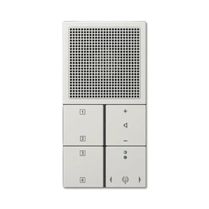 Изображение Радиоприемник без рамки LS plus алюминий RANAL2914 Jung