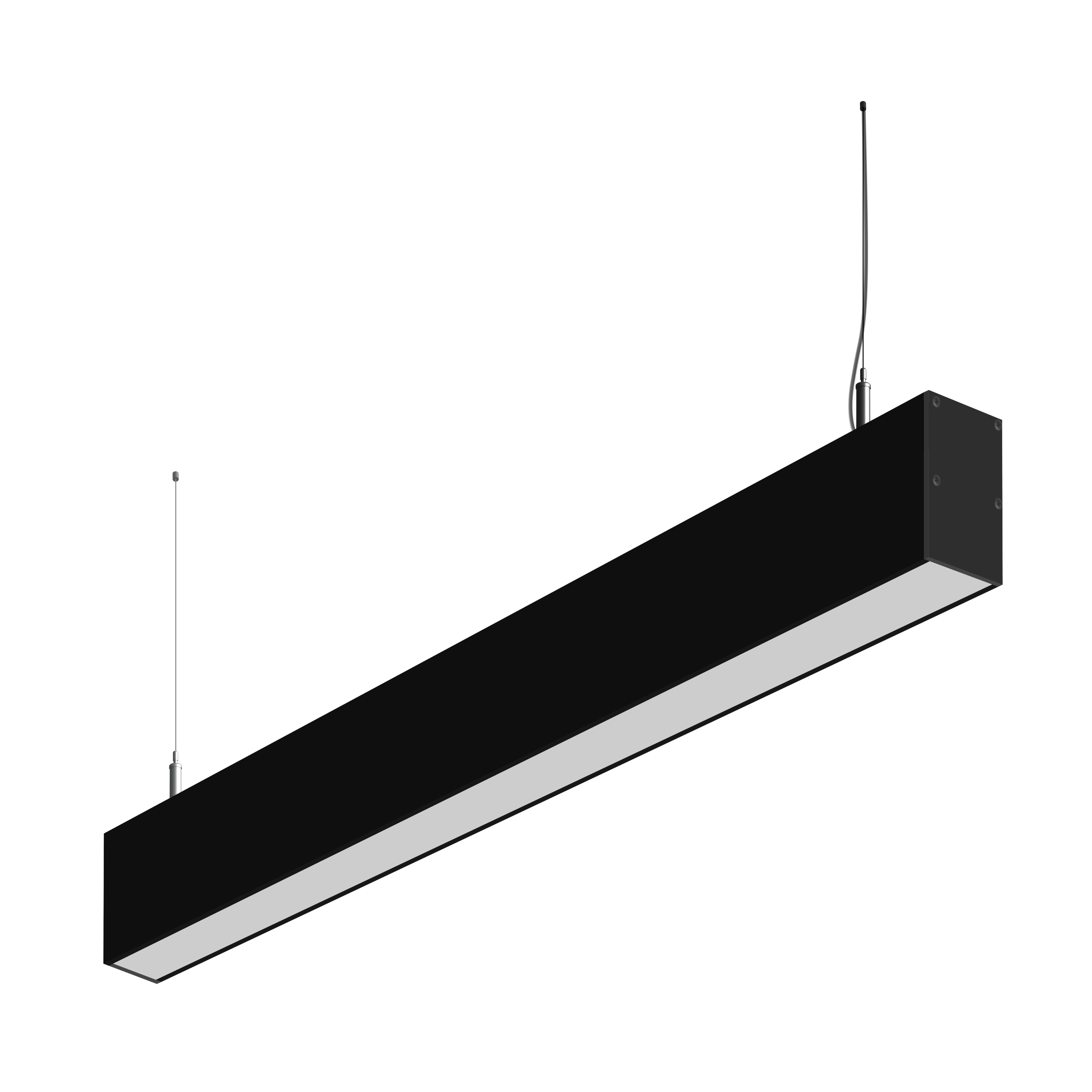 Подвесной светильник MS-LINEAR Линейный 70x50 1250mm 50W 3000/4000/6000К - Изображение