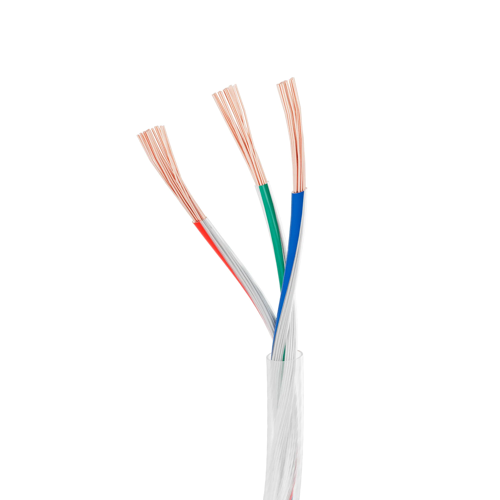 Провод питания ARL-20AWG-CLEAR-3Wire-CU-Double (3x0.75mm, 4.5m) (Arlight, -) - Изображение