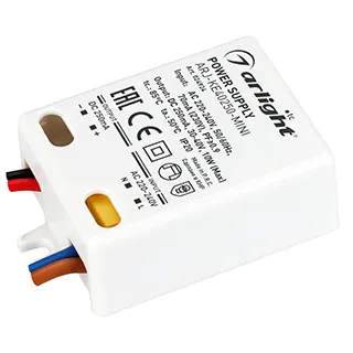 Блок питания ARJ-KE40250-MINI (10W, 250mA, PFC) (Arlight, IP20 Пластик, 5 лет) - Изображение