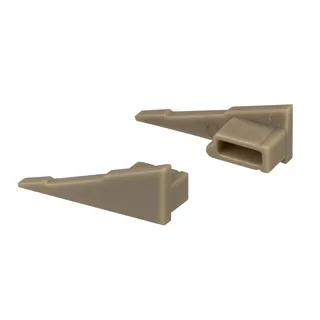 Комплект заглушек SL-MINI-SHELF-H8 OLIVE GREY (Arlight, Пластик) - Изображение