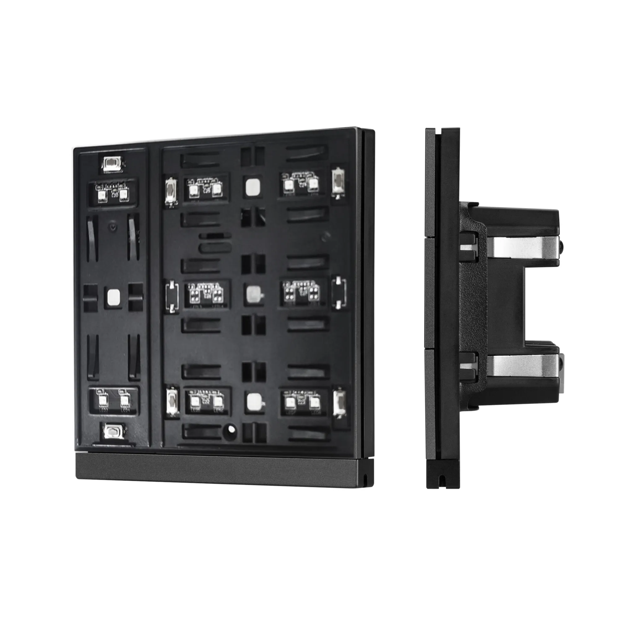 INTELLIGENT ARLIGHT Механизм панели KNX-303-22-IN Black (Bus) (IARL, IP20 Пластик, 2 года) - Изображение