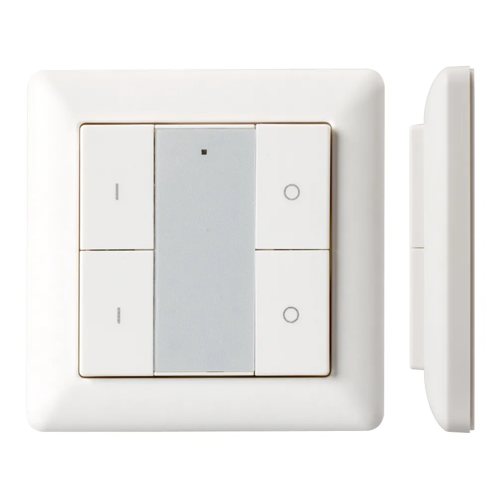 Панель Knob SR-KN9550K4-UP White (KNX, DIM) (Arlight, IP20 Пластик, 3 года) - Изображение