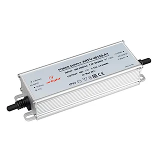 Блок питания ARPV-48150-A1 (48V, 3.13А, 150W) (Arlight, IP67 Металл, 3 года) - Изображение