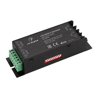 Декодер ARL-7022-DMX (12-24V, 1x25A, DMX512) (Arlight, IP20 Металл, 3 года) - Изображение