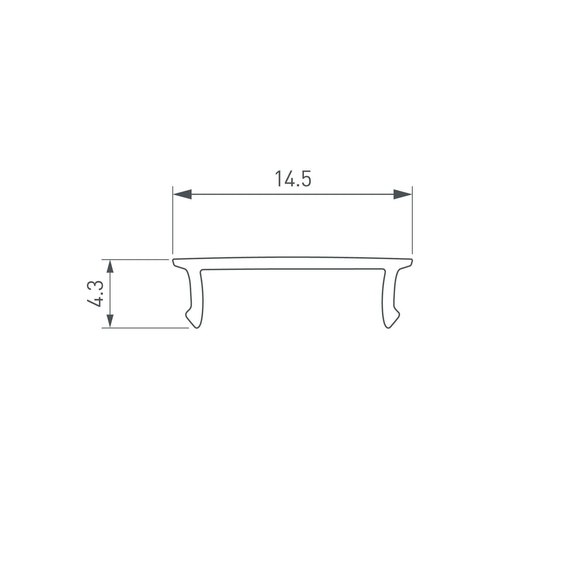 Экран SL-W15-2000 OPAL (Arlight, Пластик) - Изображение