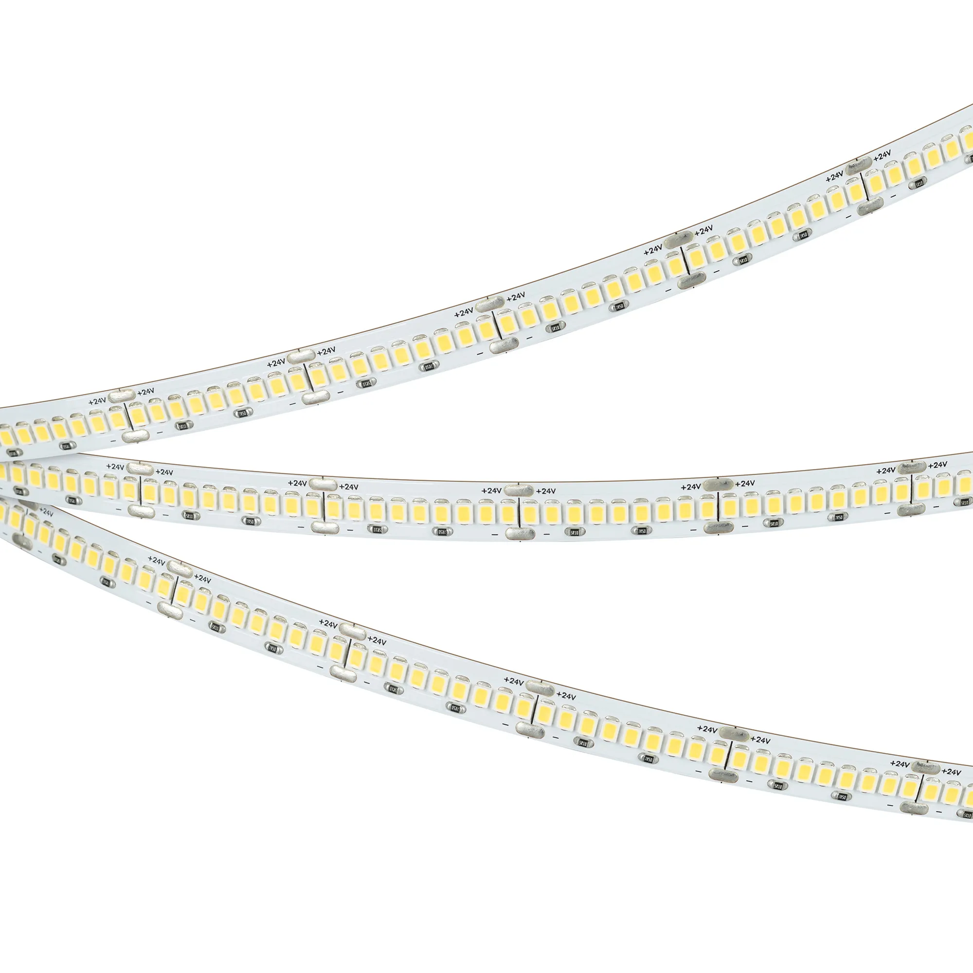 Лента ULTRA-A288-10mm 24V Warm2700 (17 W/m, IP20, 5m) (Arlight, высок.эфф.200 лм/Вт) - Изображение