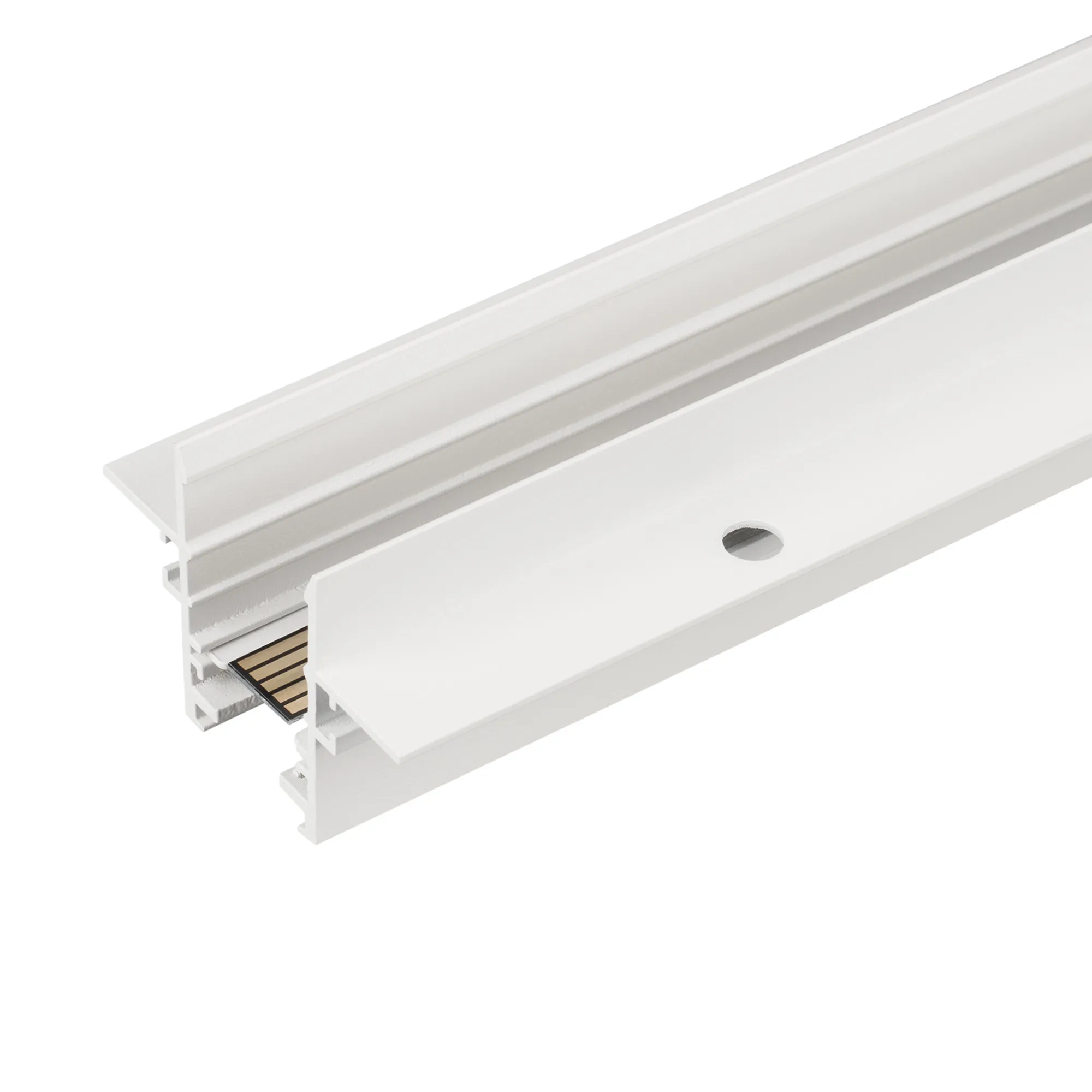 Трек встраиваемый MAG-TRACK-2538-FDW-1000 (WH, 5LN) (Arlight, IP20 Металл, 3 года) - Изображение