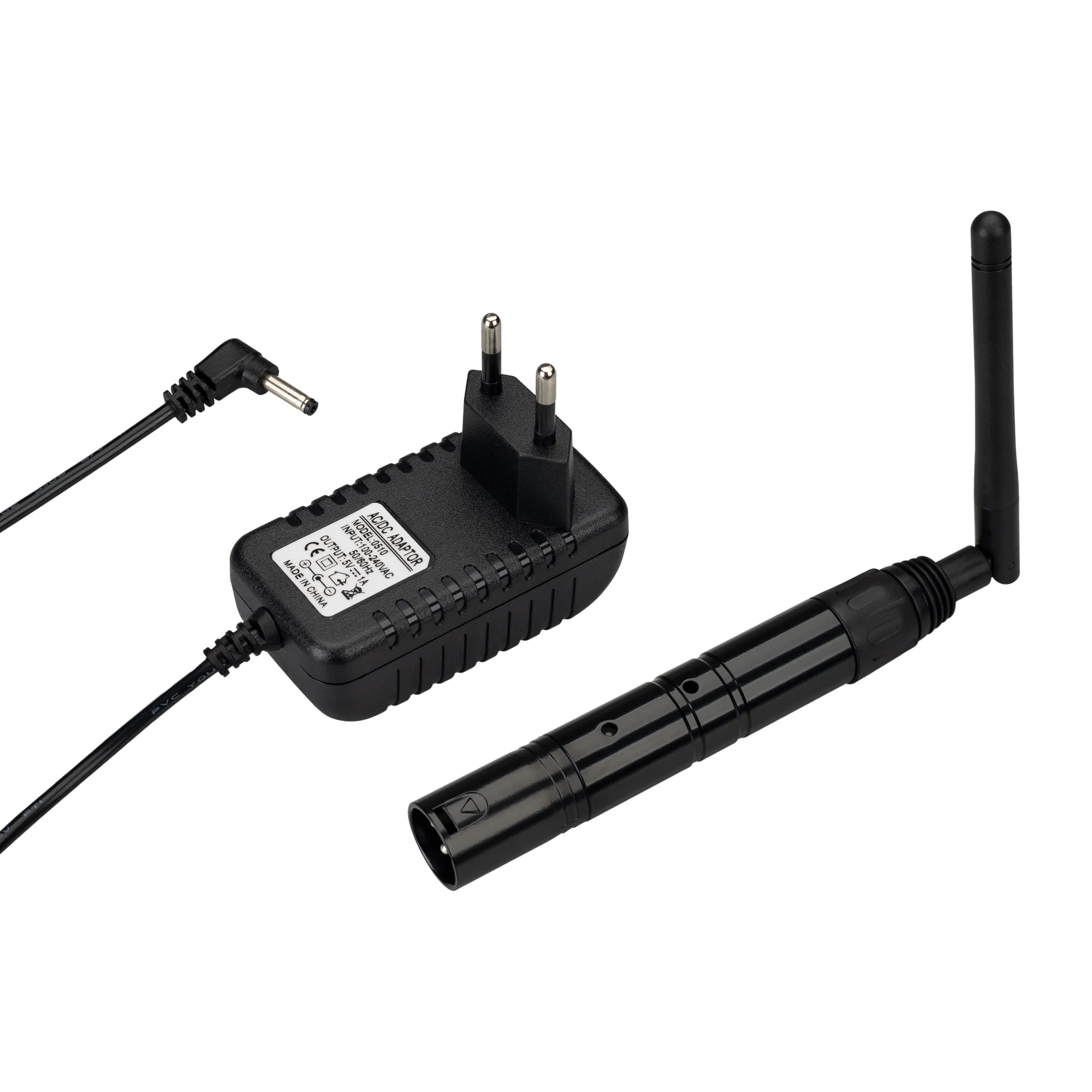 Усилитель SMART-DMX-Transmitter Black (5V, XLR3 Female, 2.4G) (Arlight, IP20 Металл, 5 лет) - Изображение