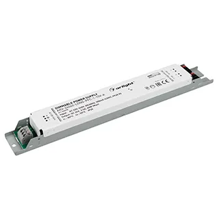 Блок питания ARV-24060-LONG-PFC-1-10V-A (24V, 2.5A, 60W) (Arlight, IP20 Металл, 5 лет) - Изображение