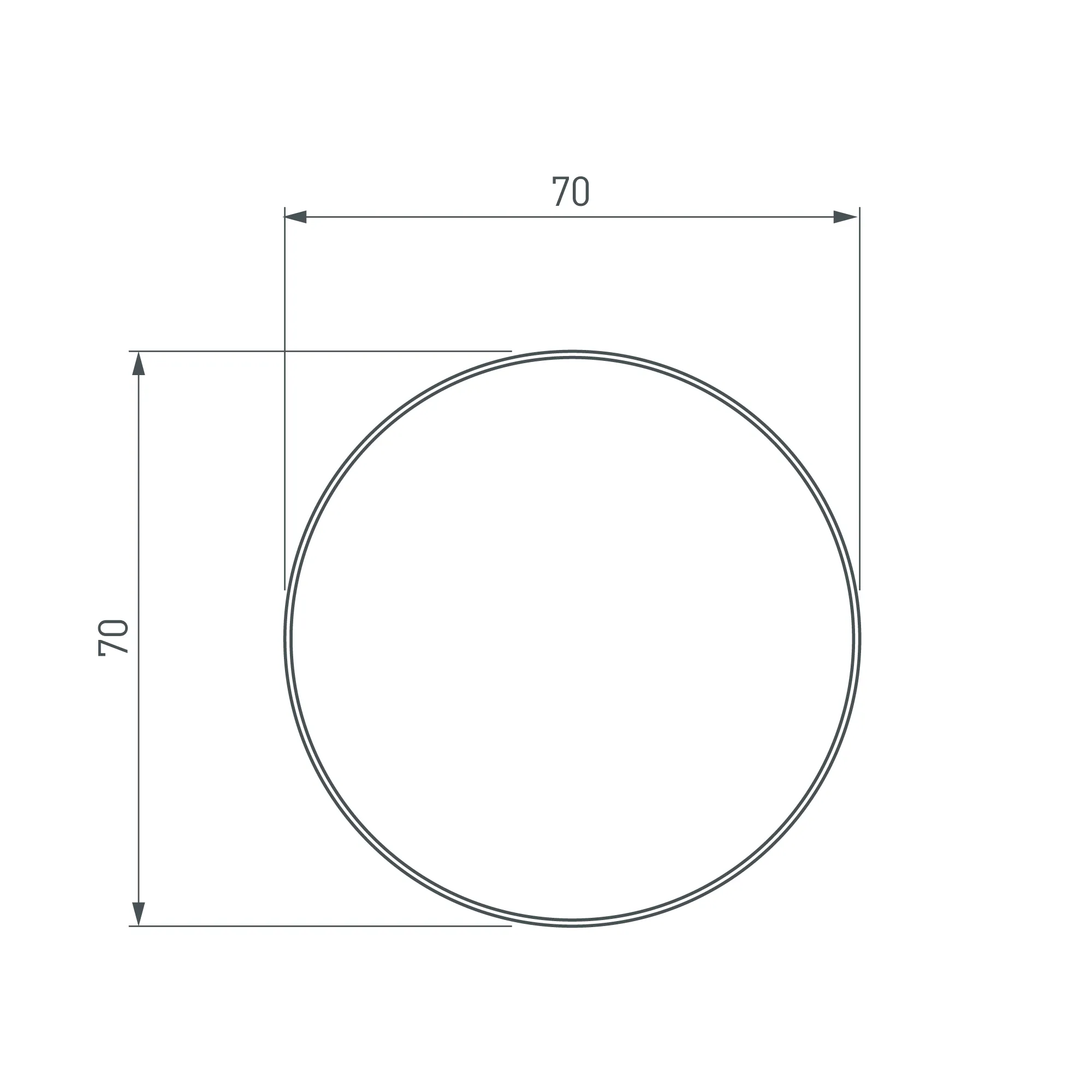 Экран SL-ROUND-D70-360deg-2000 OPAL (Arlight, Пластик) - Изображение