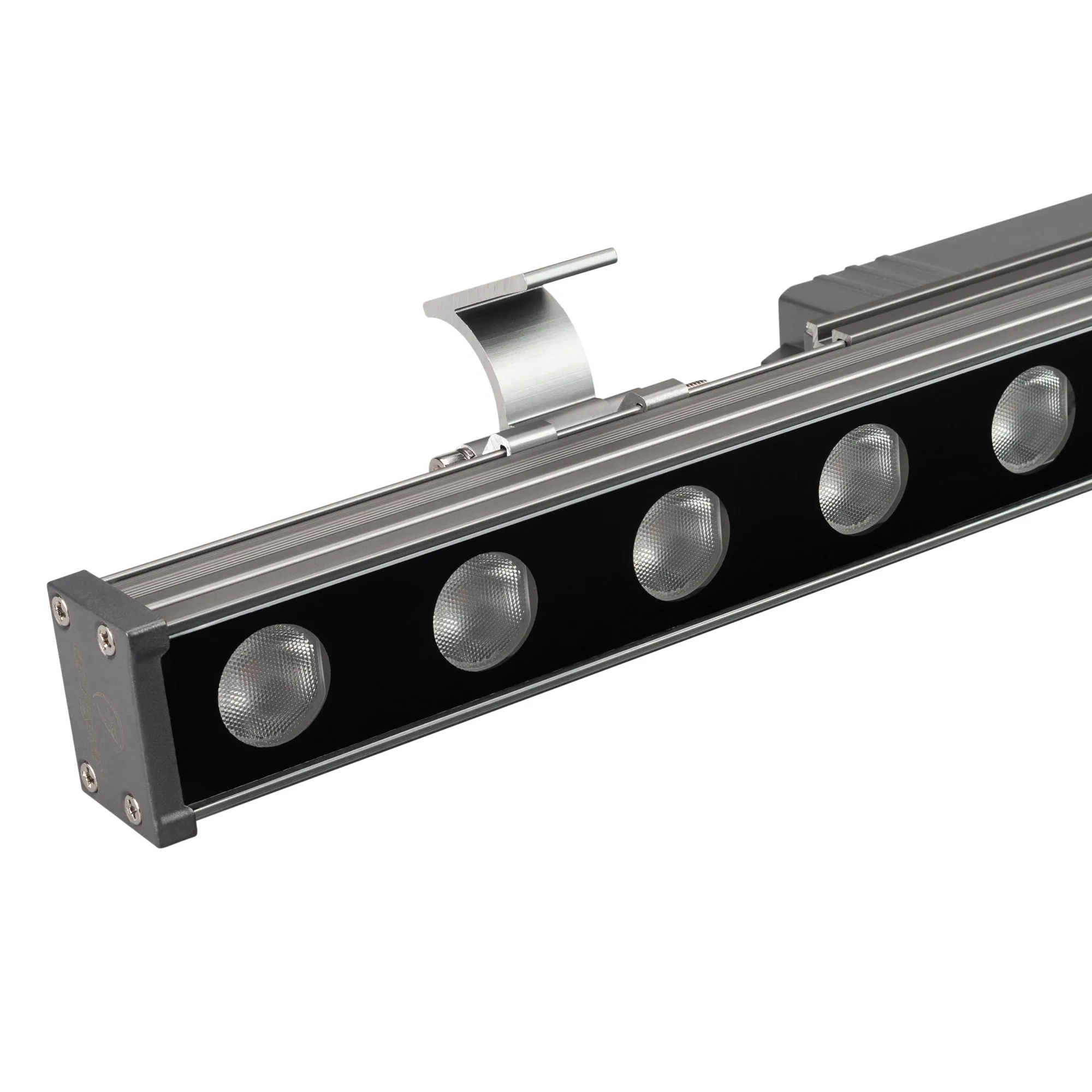 Светодиодный прожектор AR-LINE-500M-12W-220V Warm (Grey, 30 deg) (Arlight, IP65 Металл, 3 года) - Изображение