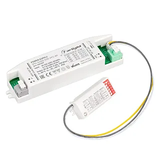 Блок питания SPV-42380-SDE-PFC (19W, 28-42V, 380mA, 5.8GHz) (Arlight, IP20 Пластик, 5 лет) - Изображение