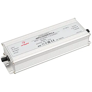 Блок питания ARPV-LG24200-PFC-A (24V, 8.3A, 200W) (Arlight, IP67 Металл, 5 лет) - Изображение