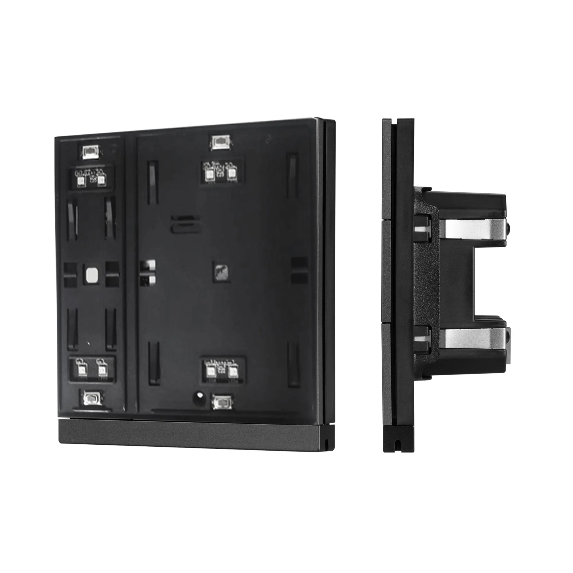 INTELLIGENT ARLIGHT Механизм панели KNX-302-22-IN Black (Bus) (IARL, IP20 Пластик, 2 года) - Изображение