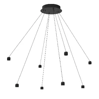 Подвес с питанием ART-APRIORI-CANOPY-HANG-8A-L5000-POWER (BK) (Arlight, IP20 Металл, 3 года) - Изображение