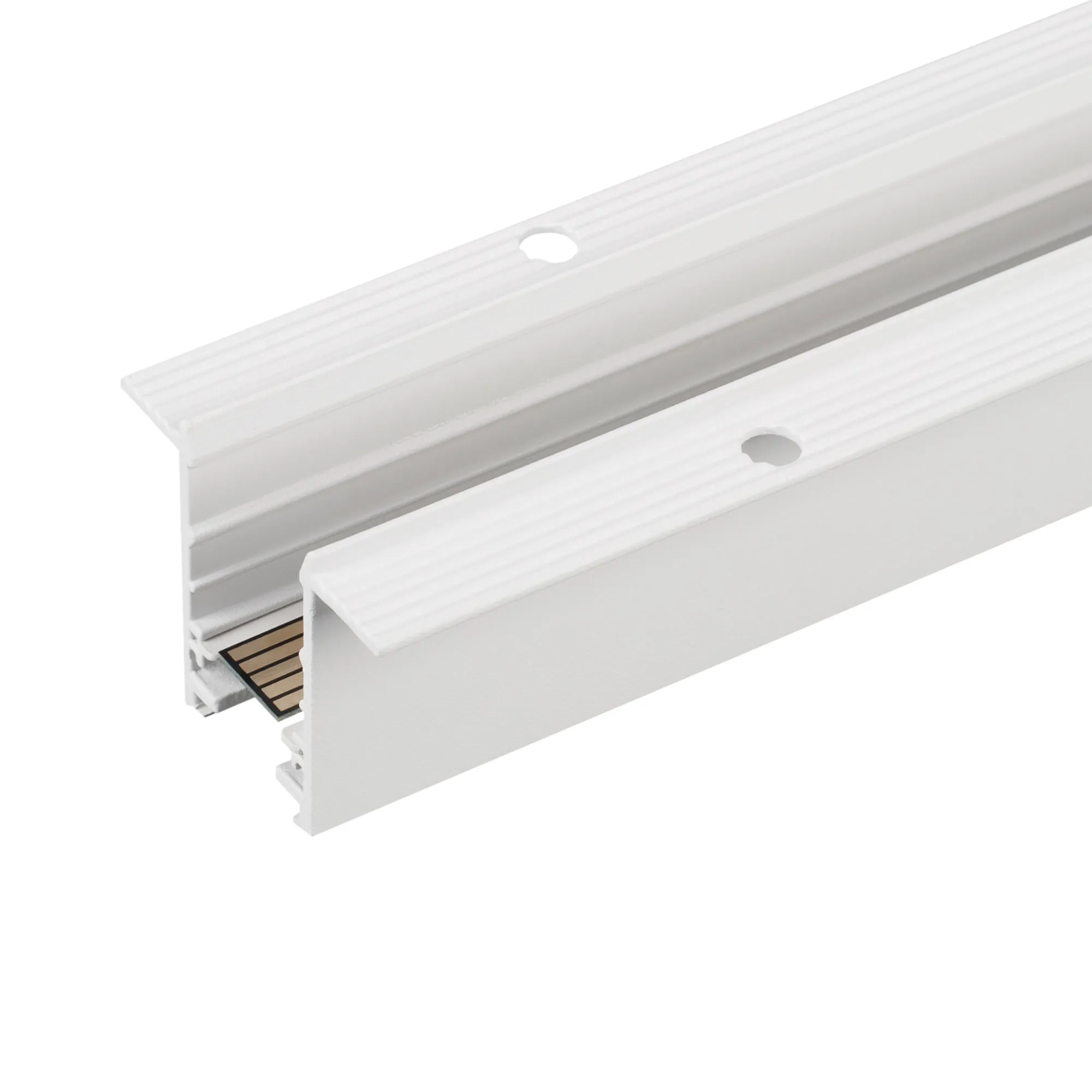 Трек встраиваемый MAG-TRACK-2538-F-3000 (WH, 5LN) (Arlight, IP20 Металл, 3 года) - Изображение