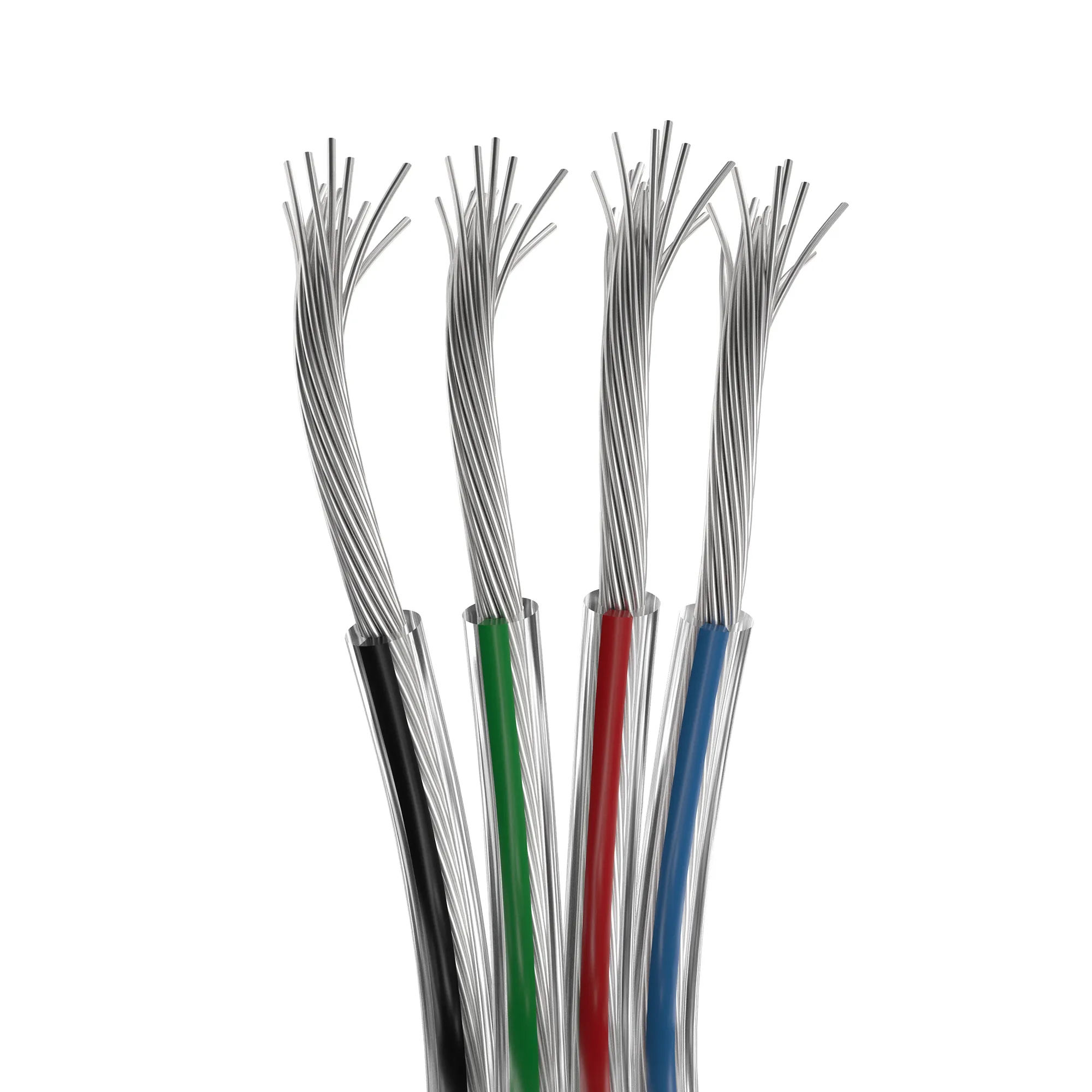 Шлейф питания ARL-22AWG-CLEAR-4Wire-CU (Arlight, -) - Изображение