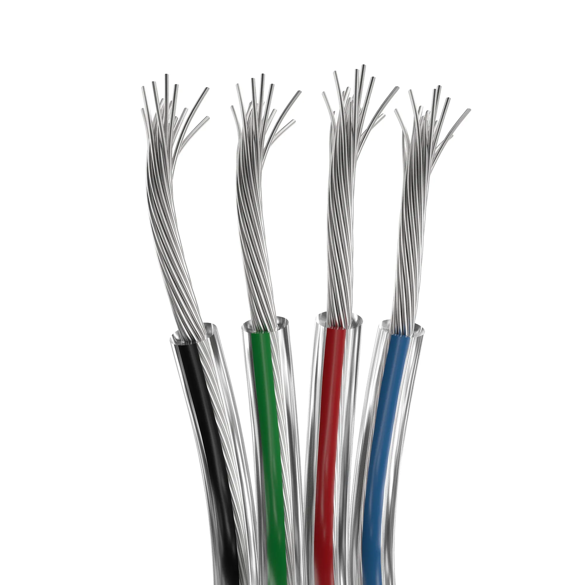 Шлейф питания ARL-18AWG-CLEAR-4Wire-CU (Arlight, -) - Изображение