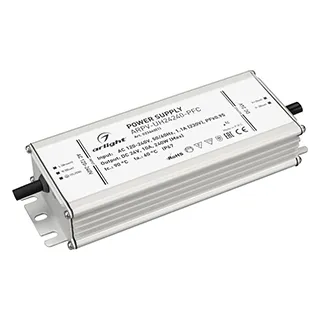 Блок питания ARPV-UH24240-PFC (24V, 10.0A, 240W) (Arlight, IP67 Металл, 7 лет) - Изображение