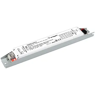 Блок питания ARJ-SP-40-LINEAR-PFC-HV-ADJ (40W, 50-160V, 0.25-0.4A) (Arlight, IP20 Металл, 5 лет) - Изображение