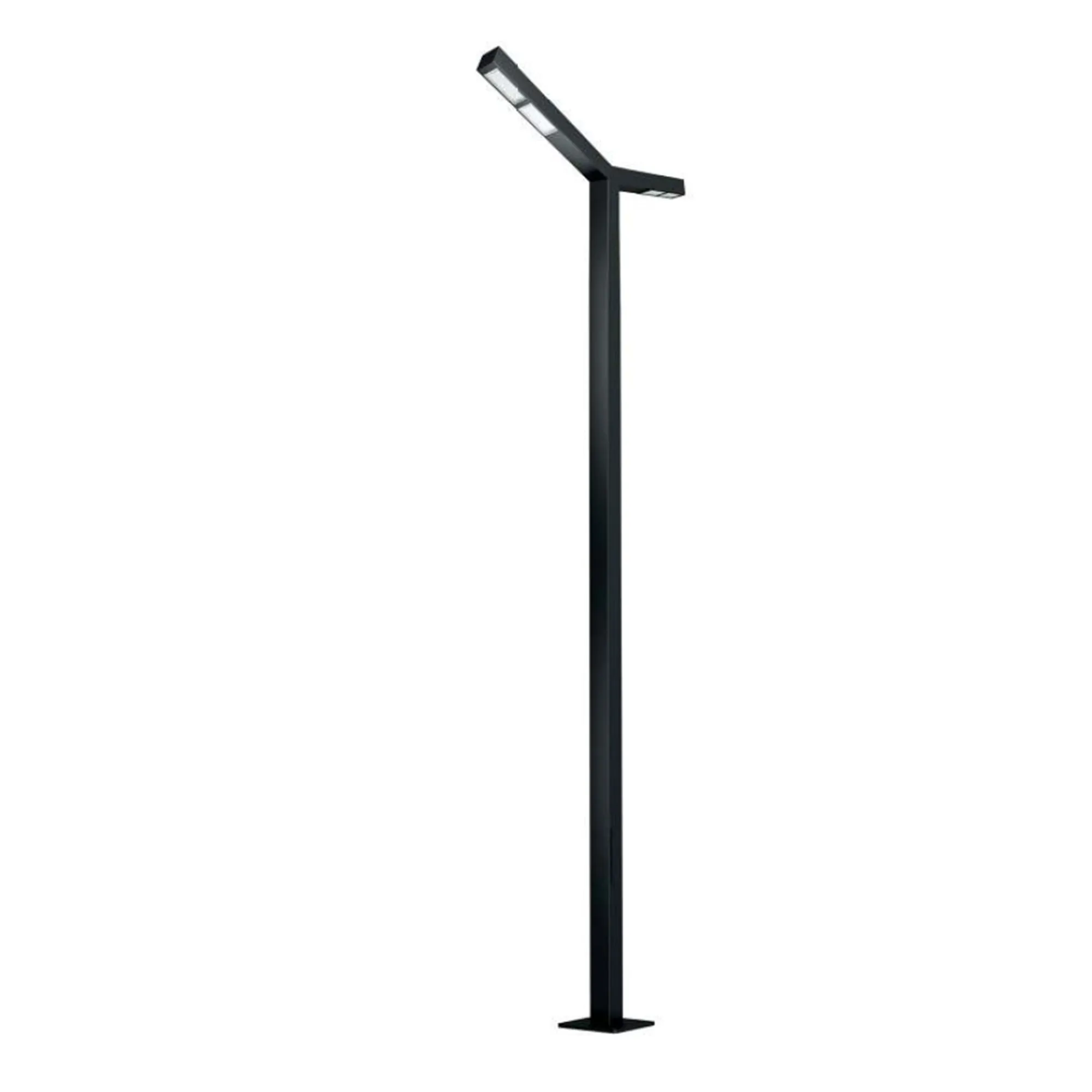 Опора OXOR-STER-Y-2000x100x100-L3000-70W Warm3000 (BK, 230V) IP65 (Arlight, Сталь) - Изображение