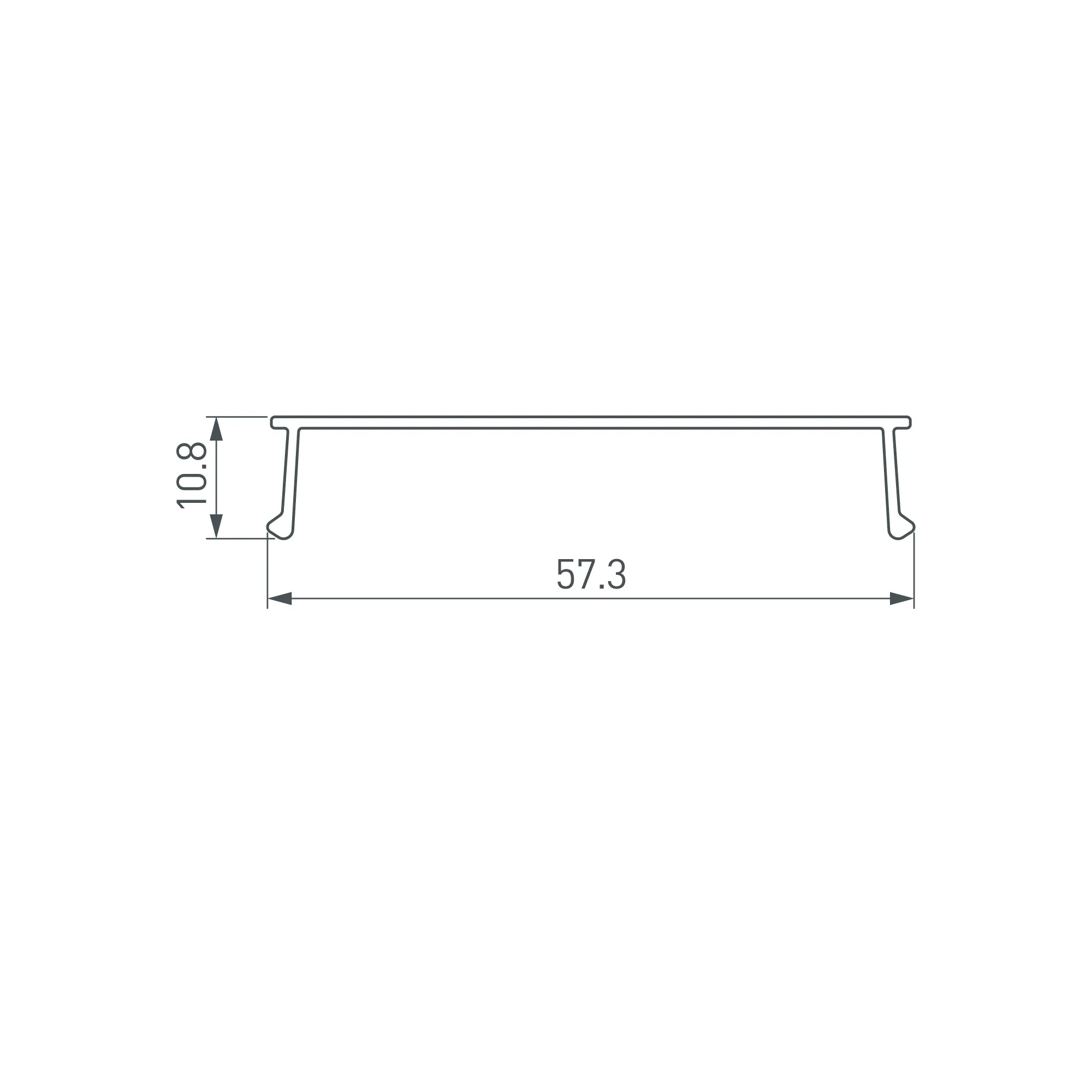 Экран ARH-LINE-6085-3000 OPAL (Arlight, Пластик) - Изображение